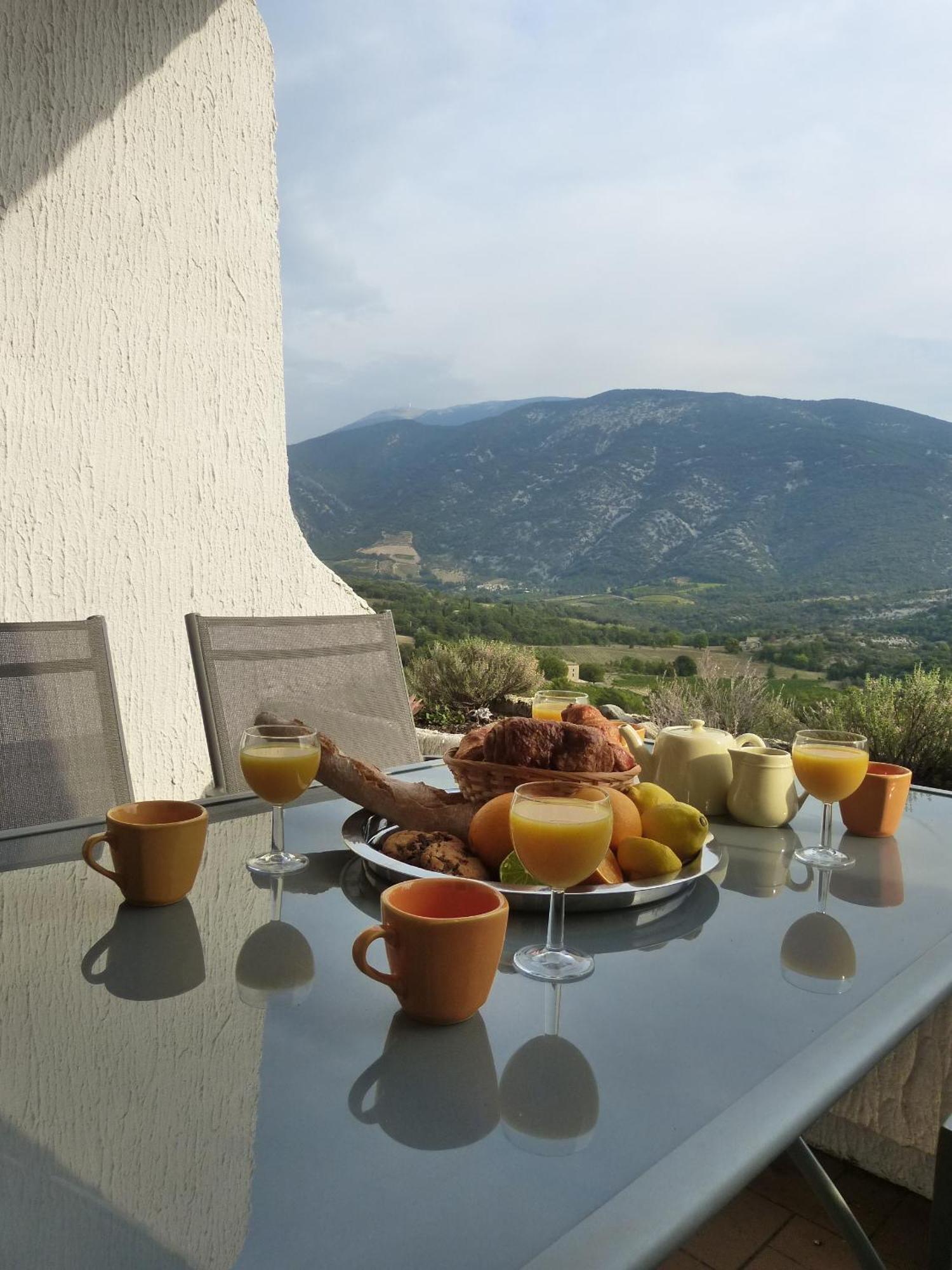 Ferienwohnung Le Pas Du Ventoux Mollans-sur-Ouvèze Exterior foto